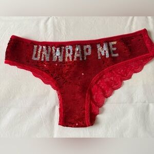 Pink Victoria s secret limited edition extra low rise hipster size s new.